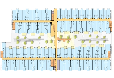 Residential floor plan for SOMA Residences in San Francisco.