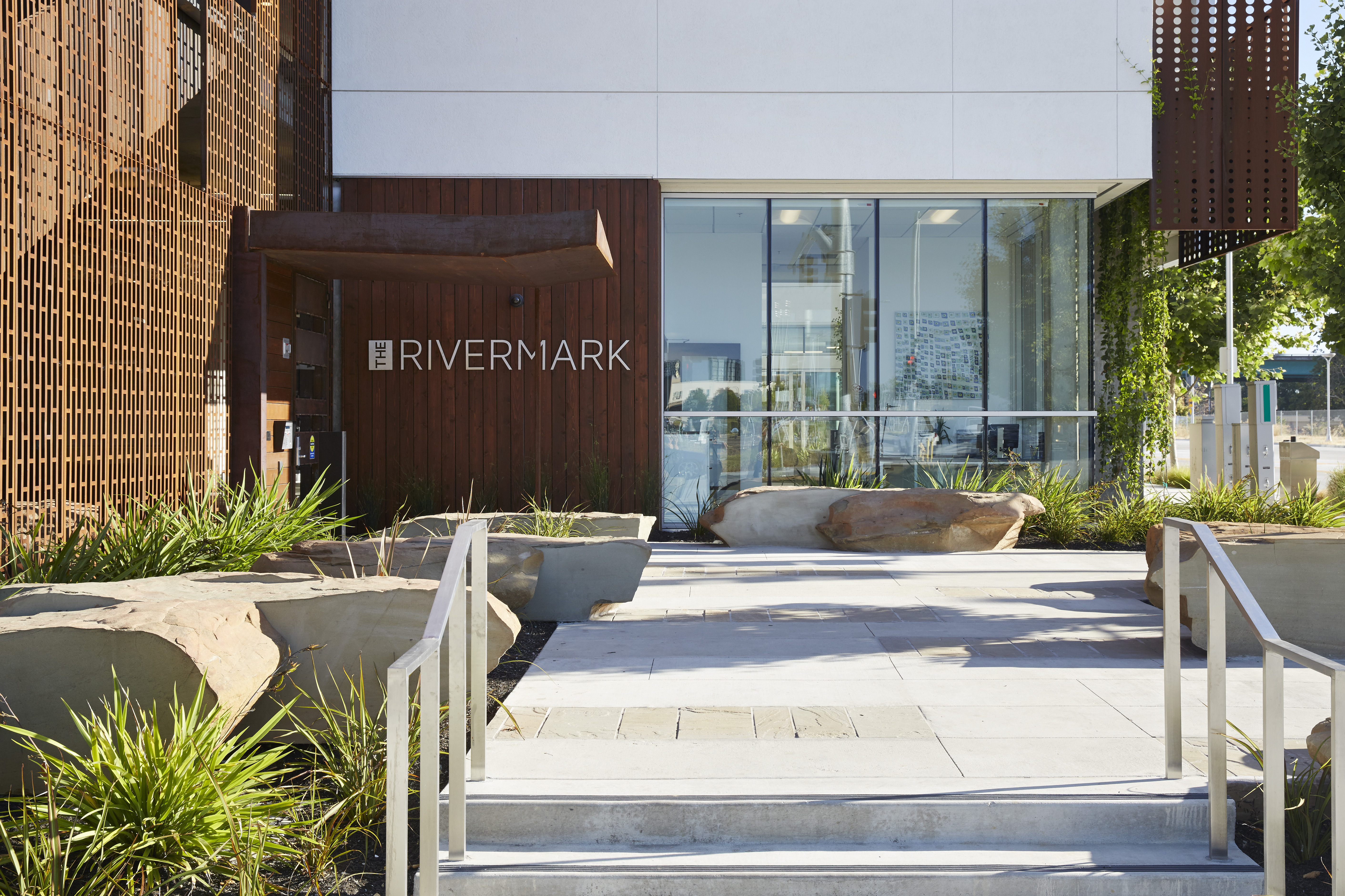 Entrance to Rivermark in Sacramento, Ca.