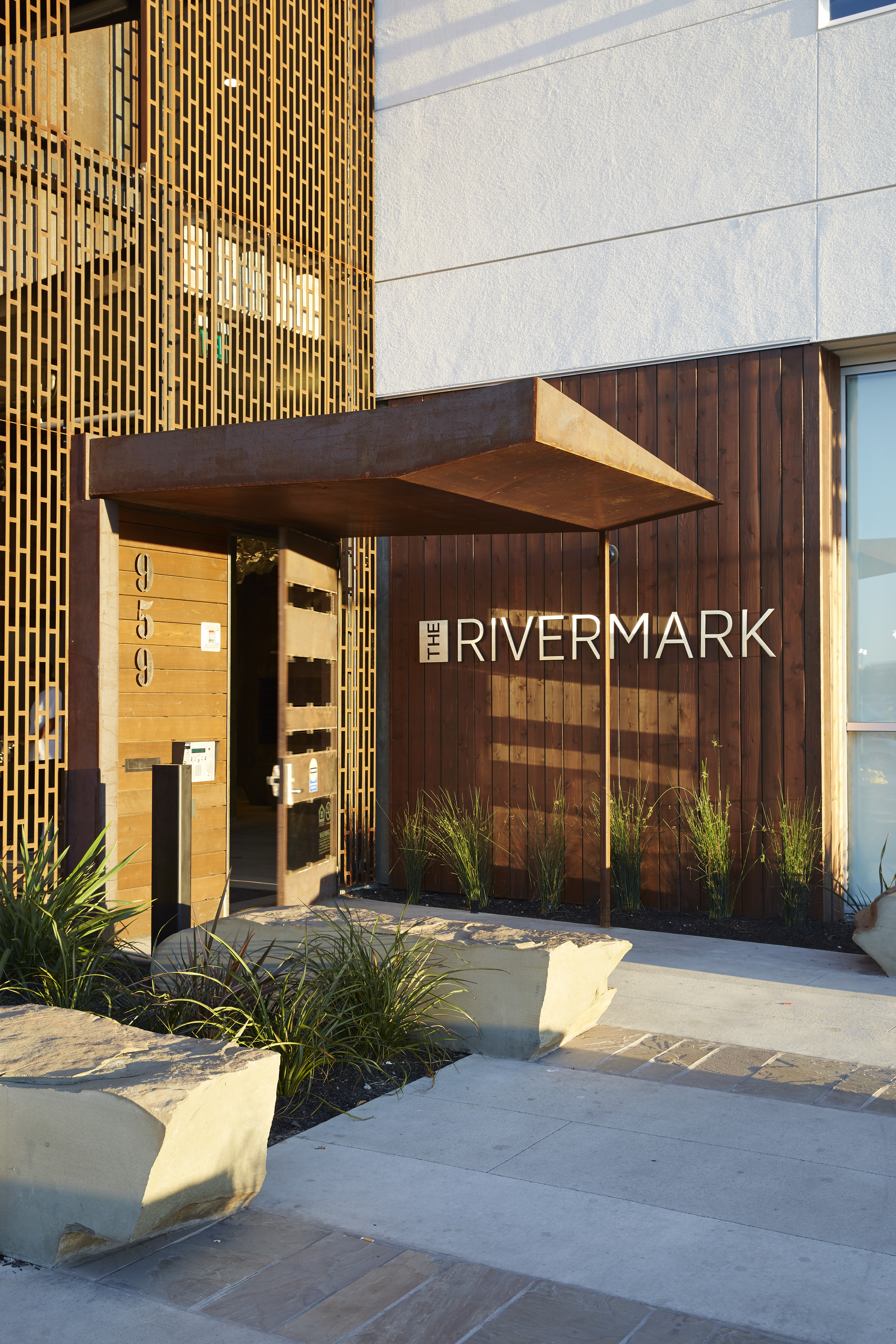 Entrance to Rivermark in Sacramento, Ca.