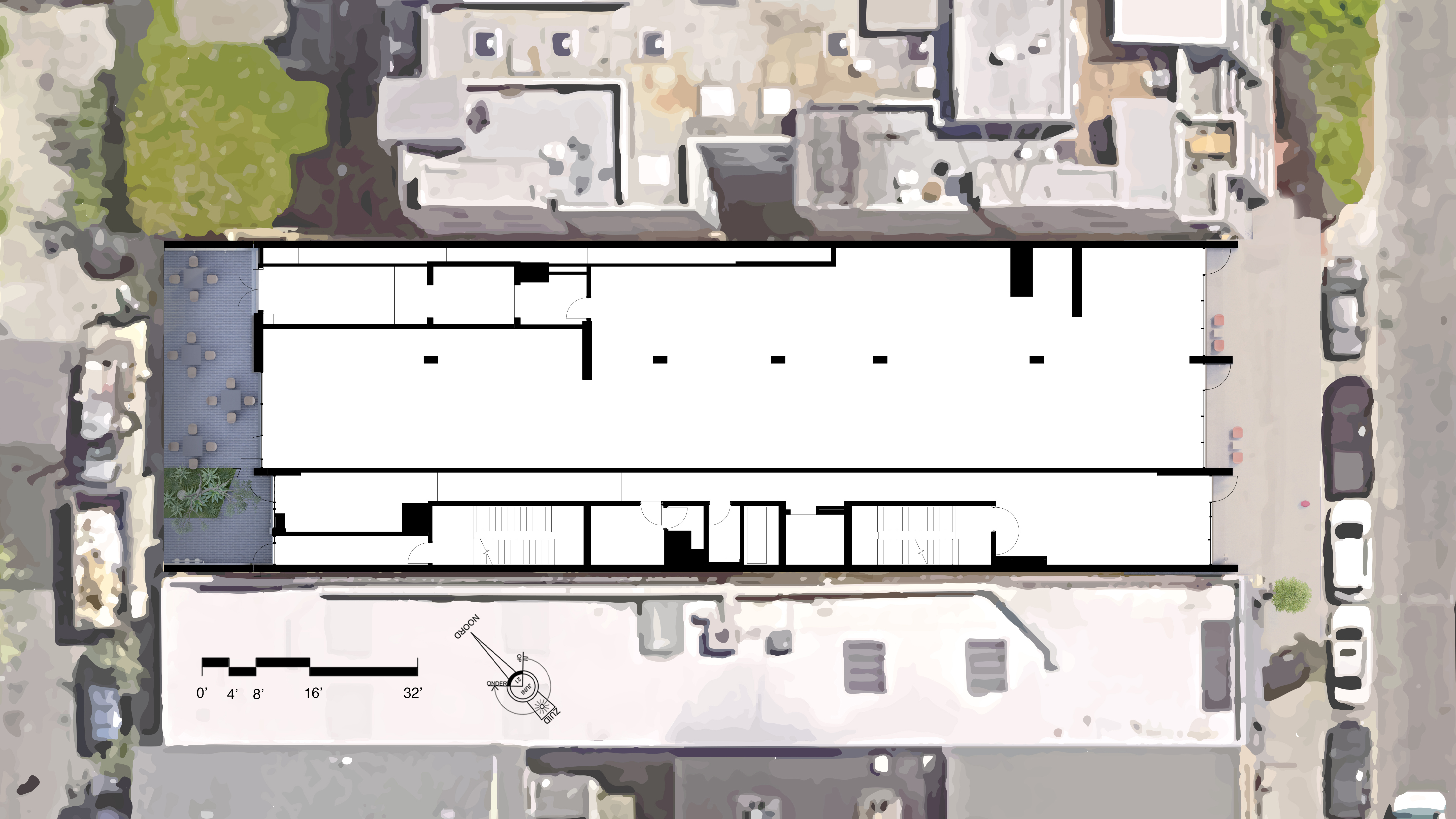 Site plan of OME in San Francisco, CA.