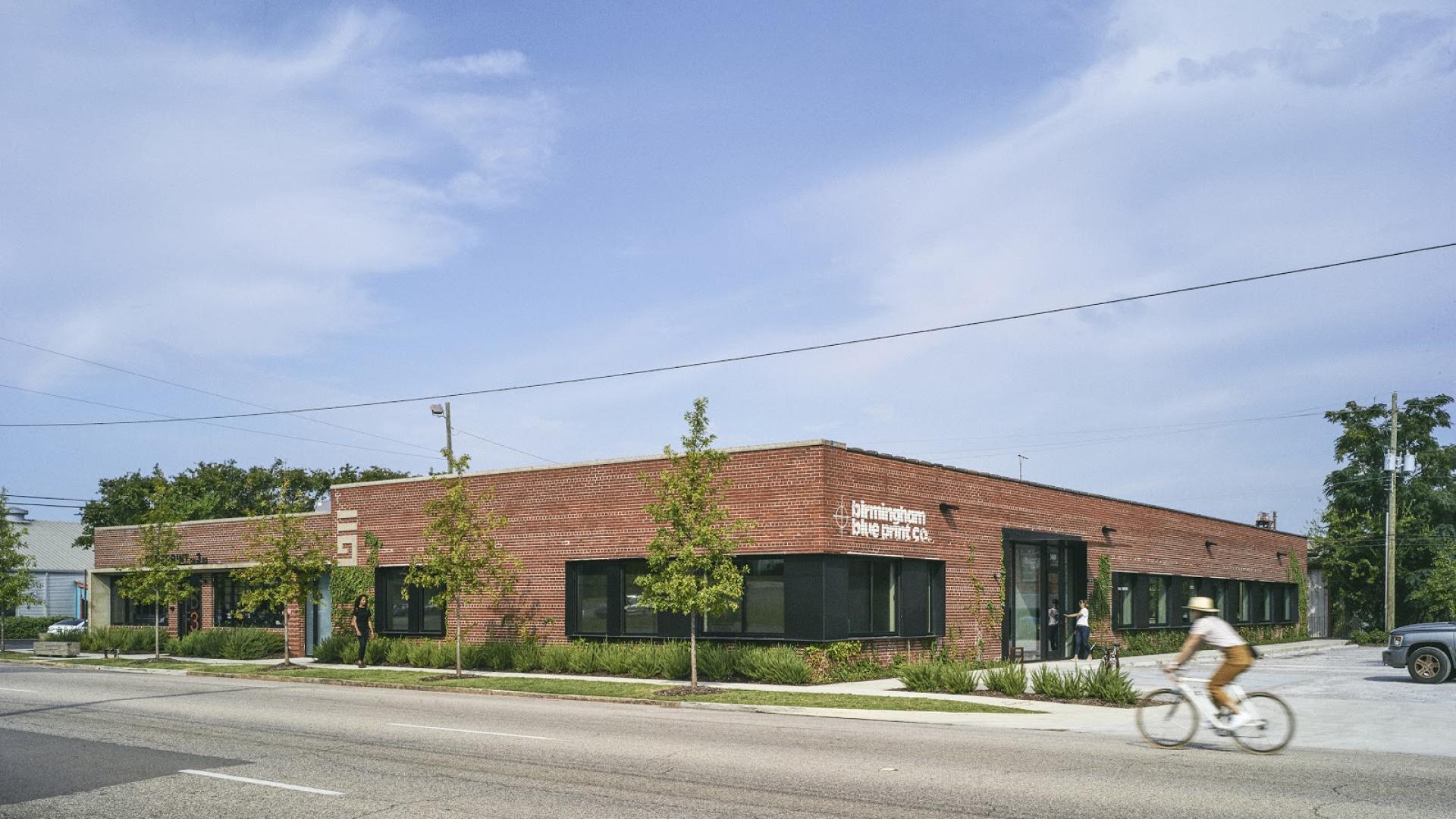 Exterior view of the Blueprint Building in Birmingham, AL.