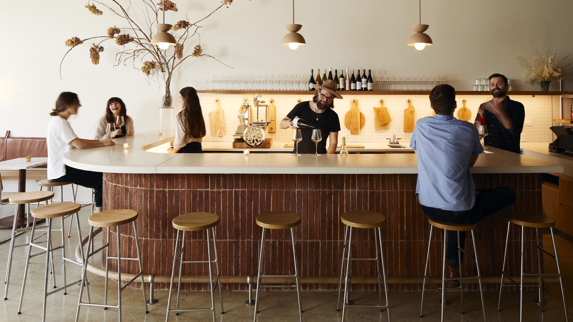 Interior of Golden Age Wine in Mountain Brook, AL.