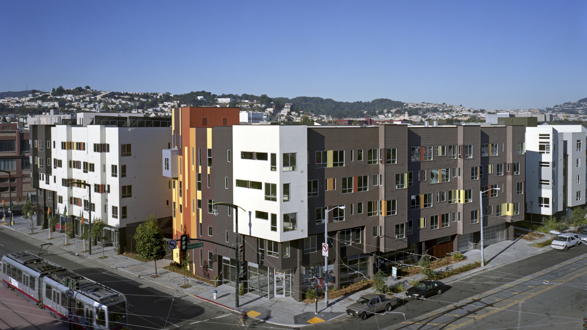 Exterior view of Armstrong Senior Place Senior in San Francisco.