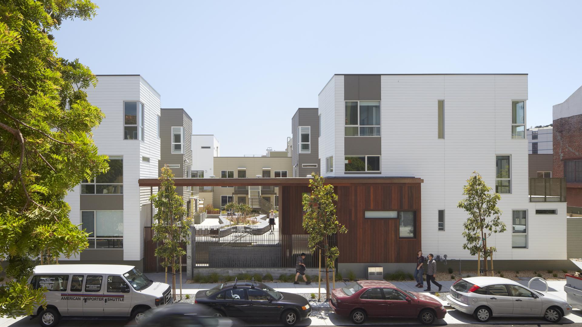 Exterior view of Fillmore Park in San Francisco.