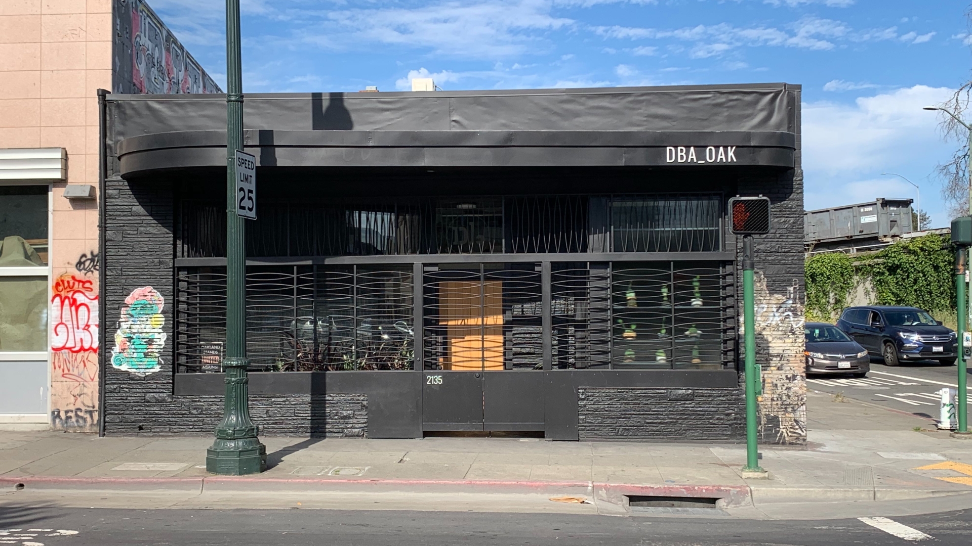 Exterior street view of David Baker Architects Office in Oakland, California.