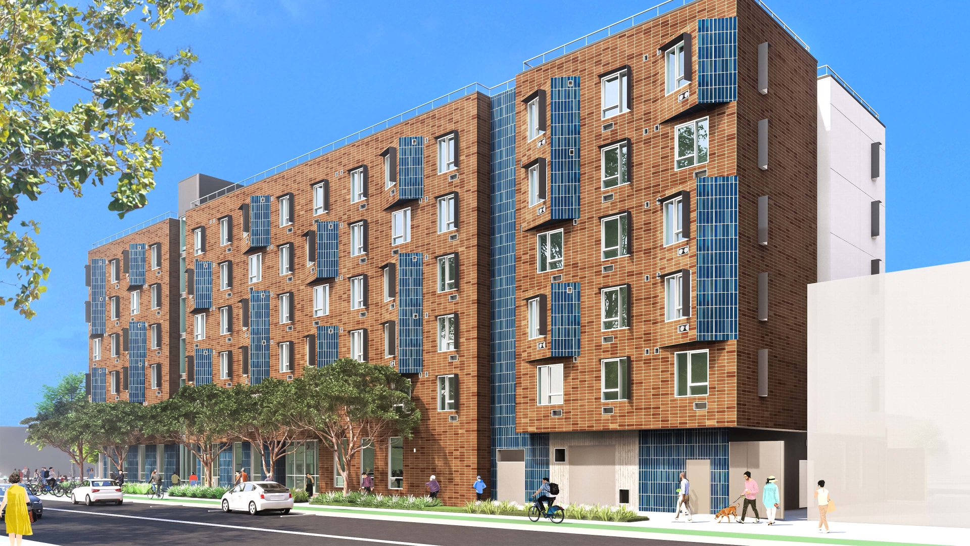 Exterior rendering of 1633 Valenica. 
