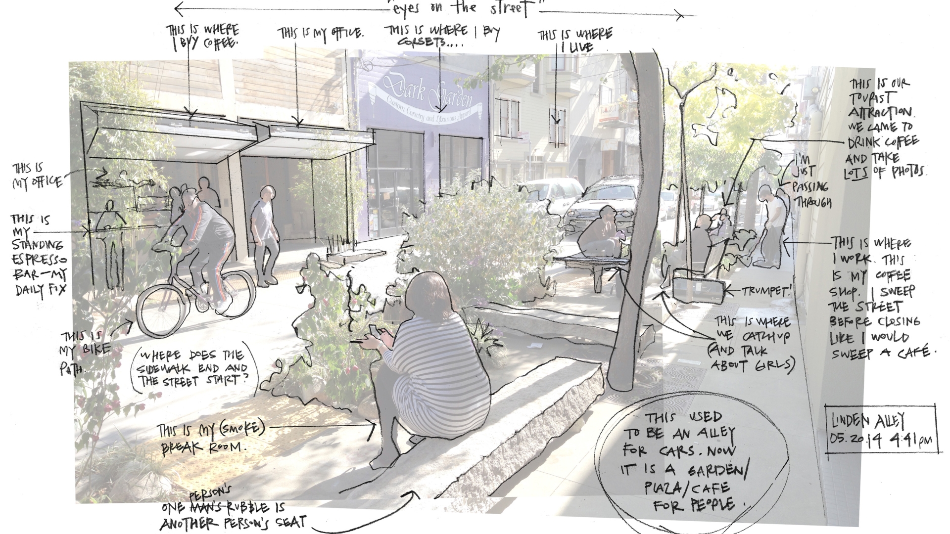Sketch by Amanda Loper.