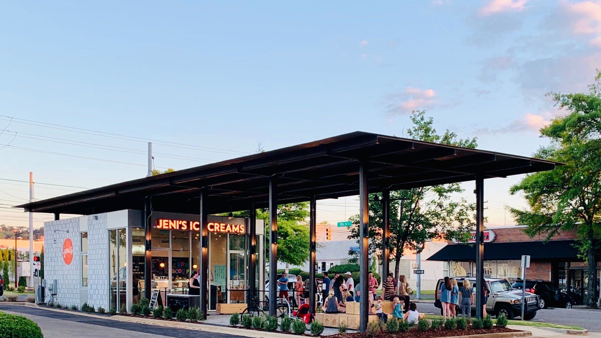 Jeni's ice cream in Alabama.