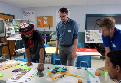 Community design workshop for Lee Walker Heights in Asheville, North Carolina.