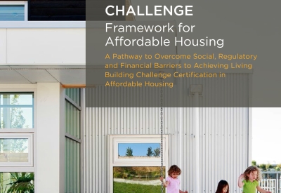 Coliseum Place is apart of International Living Future Institute's Living Building Challenge Affordable Housing Pilot Program