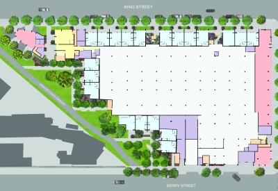 Site plan for 888 Seventh Street in San Francisco.