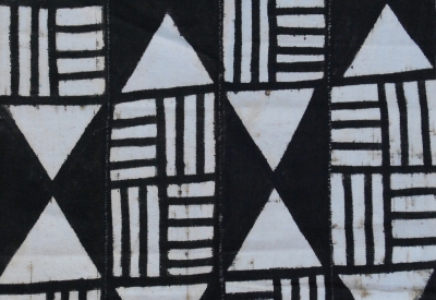 Fabric with traditional African textiles, which inspired the exterior of Armstrong Place Senior in San Francisco.