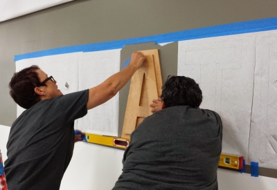 Creation of the signage for CHP Training Center in San Francisco.