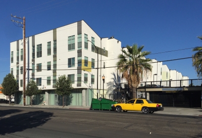 Exterior street view of Art Ark in San Jose, California.