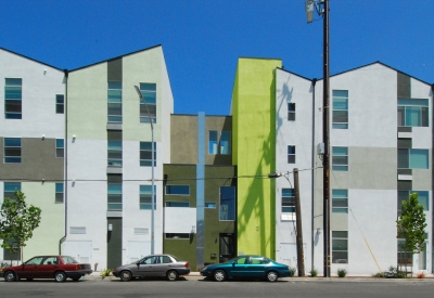 Exterior street view of Art Ark in San Jose, California.