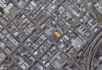 Aerial view of OME in San Francisco, CA.