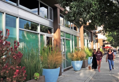 Flex loft units at 200 Second Street in Oakland, California.