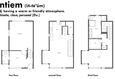 Floor plan for Blue Star Corner in Emeryville, Ca.