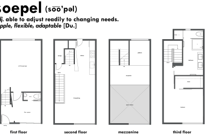 Floor plan for Blue Star Corner in Emeryville, Ca.