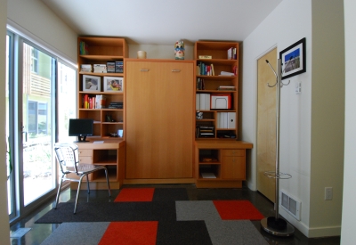 Flex office space inside Blue Star Corner in Emeryville, Ca.