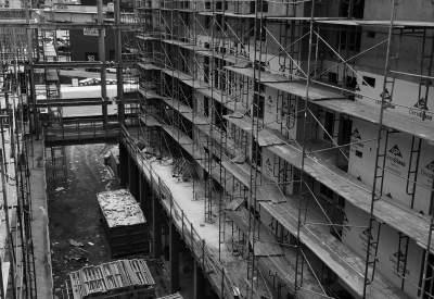 Construction at Potrero 1010 in San Francisco, CA.