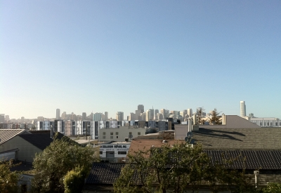 Skyline view of Potrero 1010 in San Francisco, CA.