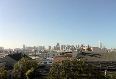 Skyline view of Potrero 1010 in San Francisco, CA.