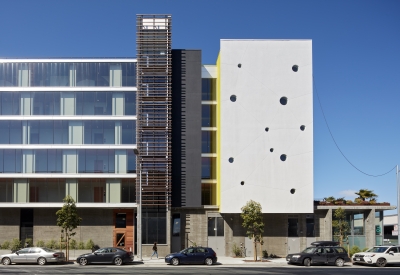 Exterior view of Potrero 1010 in San Francisco, CA.