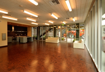 Community room at Armstrong Place in San Francisco.