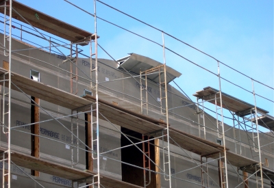 Construction of h2hotel in Healdsburg, Ca.