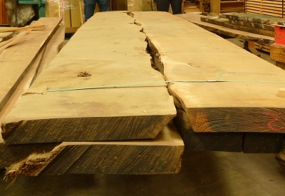 Construction of bar and table wood for h2hotel in Healdsburg, Ca.