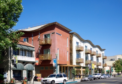 Newly finished h2hotel in Healdsburg, Ca.