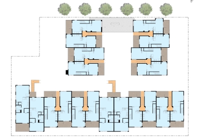 Level two site plan Fillmore Park in San Francisco.