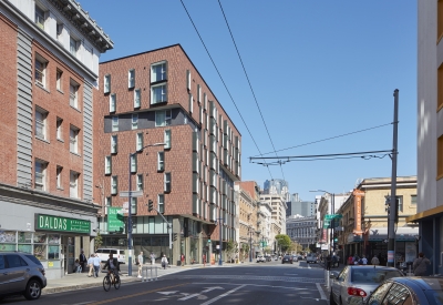 Street View of 222 Taylor Street, affordable housing in San Francisco