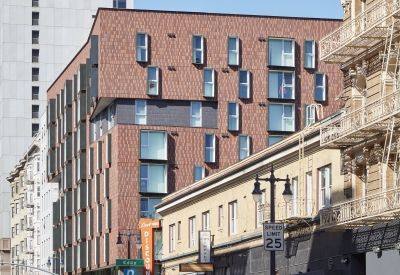 Street View of 222 Taylor Street, affordable housing in San Francisco