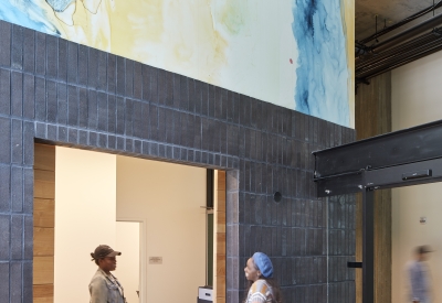 Front Lobby of 222 Taylor Street, affordable housing in San Francisco