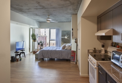 Studio apartment in 222 Taylor Street, affordable housing in San Francisco