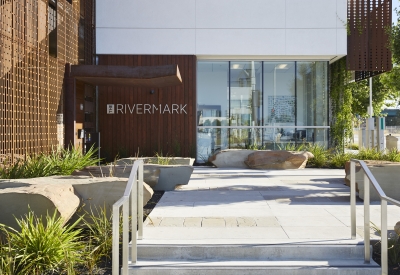 Entrance to Rivermark in Sacramento, Ca.