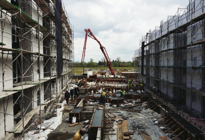 Construction of Rivermark in Sacramento, Ca.