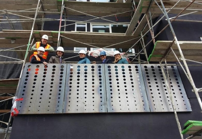 Construction site visit of Rivermark in Sacramento, Ca.