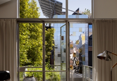 View of Zero Cottage from Shotwell Design Lab in San Francisco.