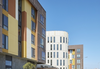 View of Dr. George Davis Senior Building in San Francisco.