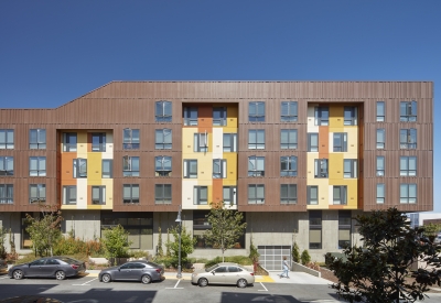 View of Dr. George Davis Senior Building in San Francisco.