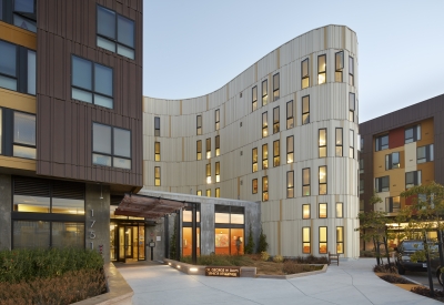 Entrance to Dr. George Davis Senior Building in San Francisco.