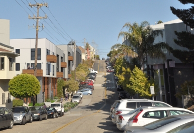 Rendered street view of Mason on Mariposa in San Francisco.