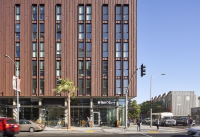 Exterior view of retail at 855 Brannan in San Francisco.