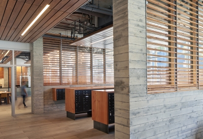 Residential mailboxes in 855 Brannan in San Francisco.