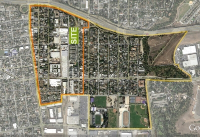 Context plan for Foundry Commons in San Jose, Ca. 