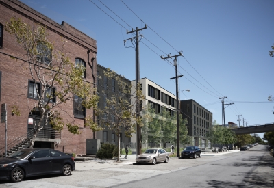 Exterior rendering of 789 Minnesota in San Francisco.