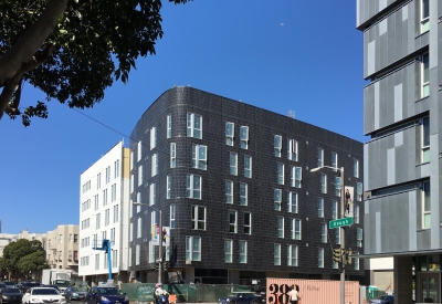 Exterior view of 388 Fulton in San Francisco, CA.